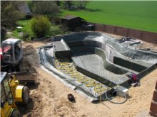 Tag 08, Drainage f&uuml;r Pflanzenfilter fertig